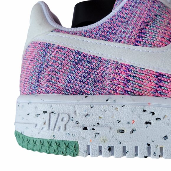 ⭐Nike AF 1 Crater Flyknit  Mens Shoes Fuchsia Glow 2020 Sz 6 Rare DC7273-500 New - Picture 11 of 11